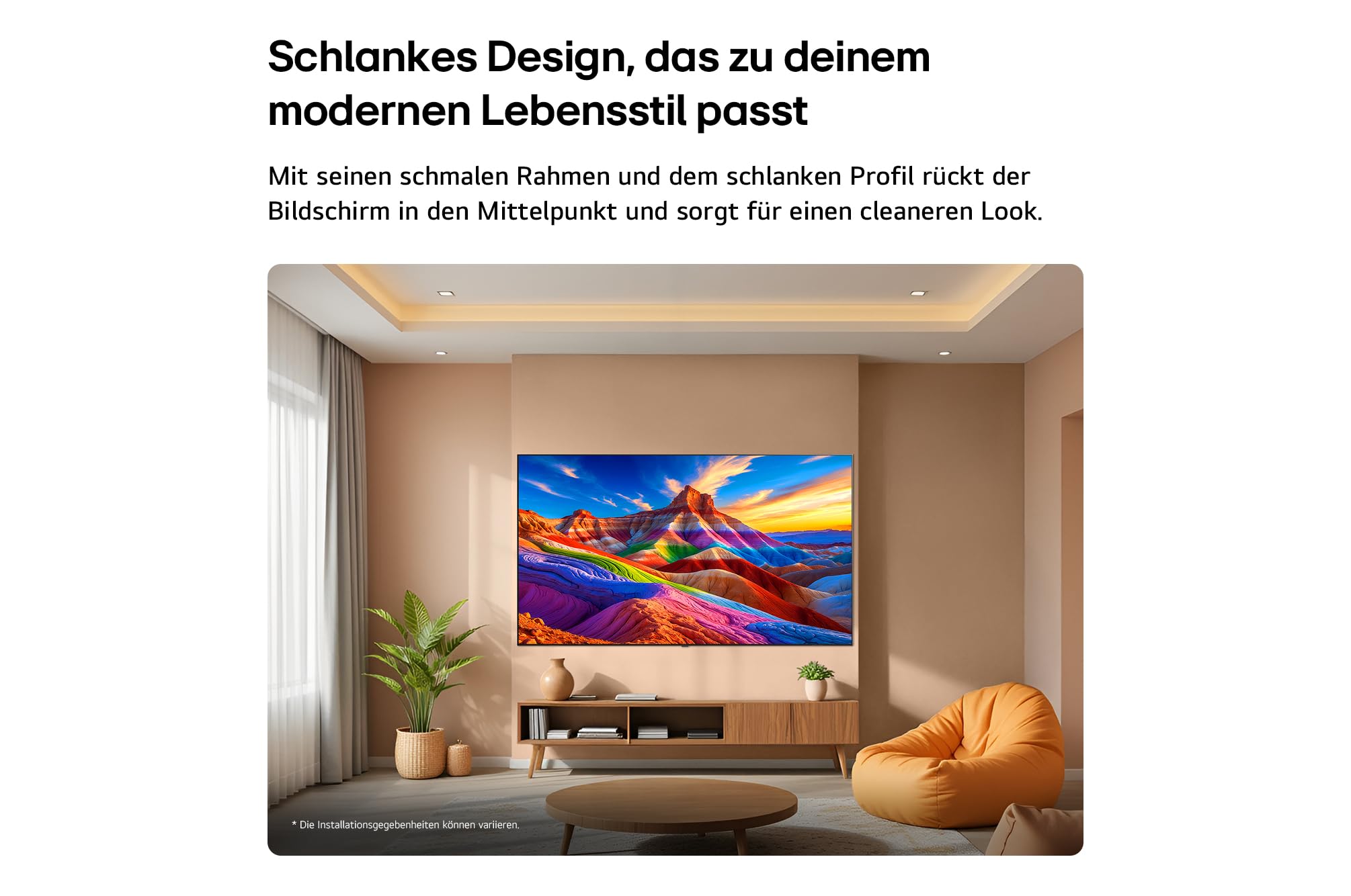 LG OLED65B68LA TV 65 Zoll (165 cm) 4K OLED AI TV (α8 Gen3 4K AI Prozessor, webOS 26, 120Hz (VRR bis zu 120Hz)) [Modelljahr 2026] [Energieklasse F] 8