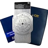 CYA E6B Metal Flight Computer, Upgrade Aviation Pilot Flight Computer Calculator Standard Flying Training Student