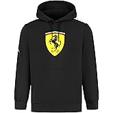 PUMA Scuderia Ferrari F1 Hoodie with Large Scudetto shield print on chest