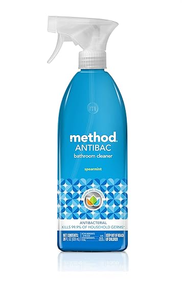 METHOD ANTIBACTERIAL BATHROOM CLEANER, SPEARMINT, REMOVES MOLD +...