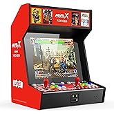 NEOGEO MVSX Home Arcade with 50 Pre-Loaded SNK Retro Games, 17" Screen Home Entertainment Arcade with 2 Joysticks, Including 