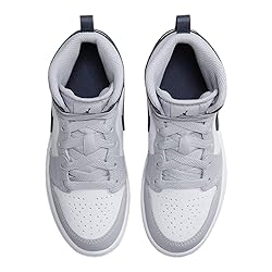 Air Jordan 1 Mid Pre School White/Midnight