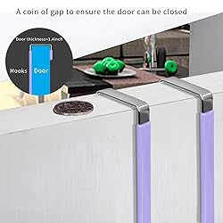 FYY Over The Door Hooks, 4 Pack Door Hangers Hooks