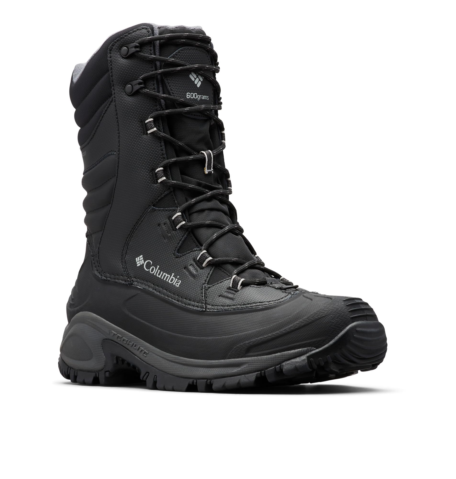 Columbia Mens Bugaboo III XTM Waterproof Insulated Snow Boot, Black/Columbia Grey, 7