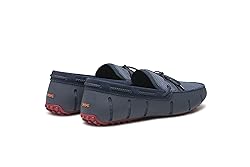 SWIMS Mens Loafers, Braided Lace Shoes for