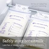 Lansinoh Breast Milk Storage Bags 180ml 25 Pack Pre-Sterilised Leakproof BPA view 5