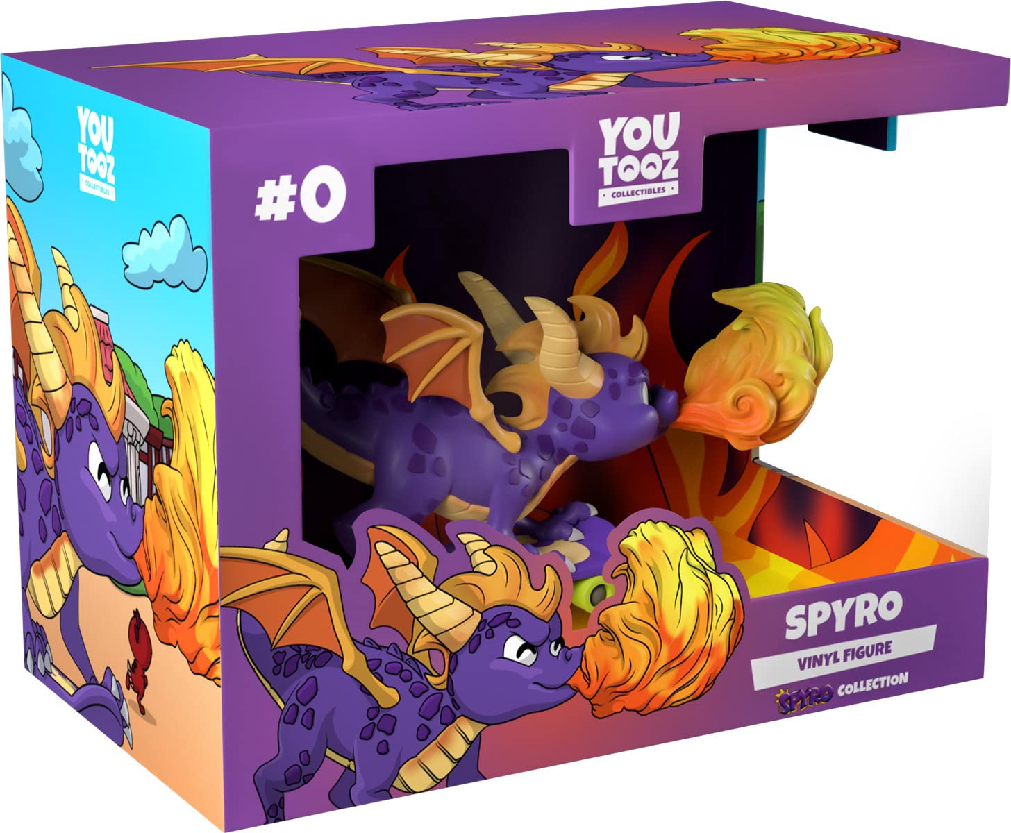 Youtooz Spyro 5" Inch Vinyl Figure, Official Collectible from Video Game by Youtooz