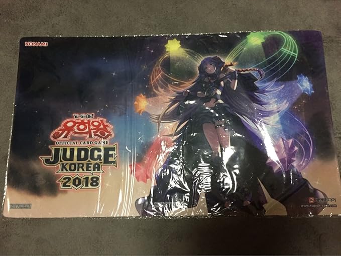Amazon Co Jp 遊戯王 韓国 公式 夢幻崩壊イヴリース 大会 限定 プレイマット Judge ホビー 通販