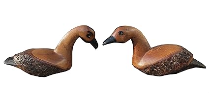 Amazon Com 22cm Africa Hand Carved Wood Duck African Wooden
