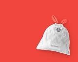 Brabantia PerfectFit Bin Liners Size B 5 L White 40 Bags Thick Plastic view 6