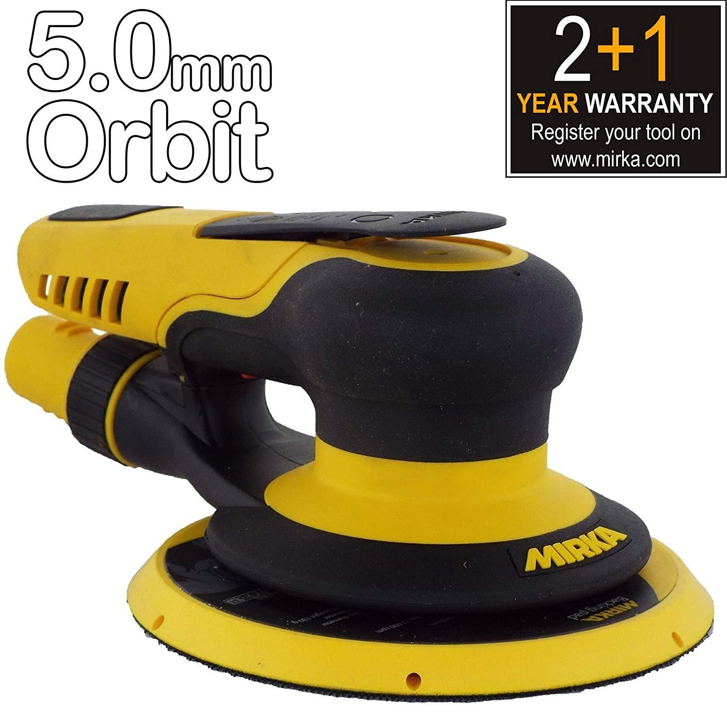 Mirka PROS 650CV 8995650111 150mm 6" Central Vacuum 12,000rpm 5mm