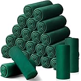 24 Packs Fleece Throw Blanket Soft Warm Lightweight Fleece Blanket Cozy Throw Bulk for Bed Couch Sofa Home Office Wedding Gifts Suitable for Seasons, 50 x 60 Inches(Turquoise Green)