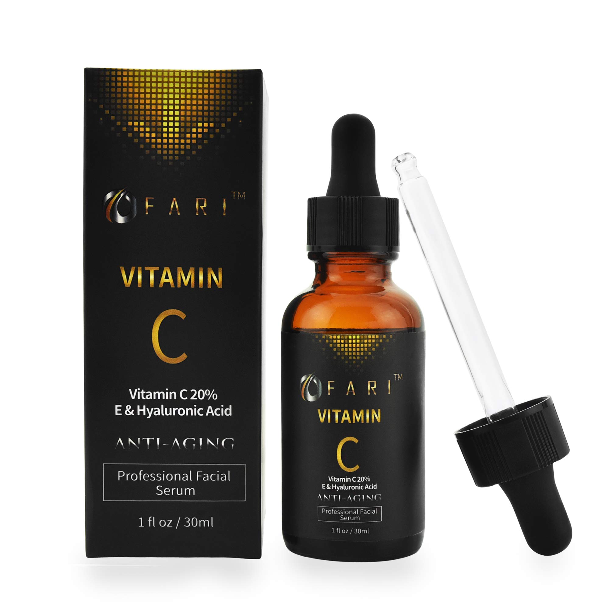 Vitamin C Serum Anti-aging Moisturizer, Hyaluronic Acid Collagen, Anti