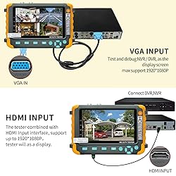 Henkion HD Coaxial Camera Tester CCTV Tester