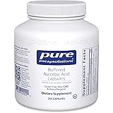 Pure Encapsulations Buffered Ascorbic Acid Capsules | Vitamin C for Sensitive Individuals* | 250 Capsules
