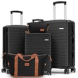 Luggage Sets 5 Piece Suitcases with
