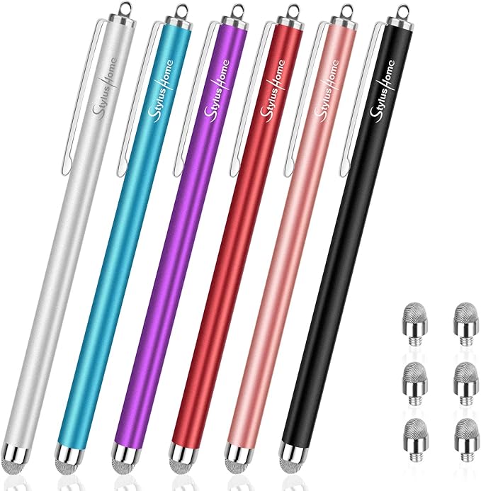 StylusHome Stylus Pens for Touch Screens (6 Pcs