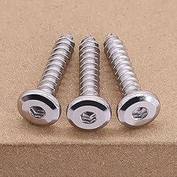 M4 x 25mm (60 pcs) Flat Head Socket Cap Wood