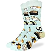 Good Luck Sock Men's Sushi Socks, Big & Tall, Shoe Size 13-17