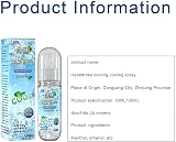 Jomewory 50ml Cooling Mist Body Spray Long Lasting for Sports Outdoors Camping view 6
