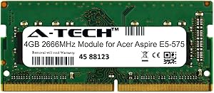A-Tech 4GB Module for Acer Aspire E5-575 Laptop & Notebook Compatible DDR4 2666Mhz Memory Ram (ATMS268871A25977X1)