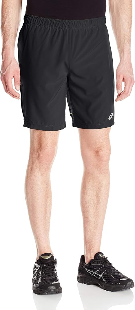 asics 9 inch running shorts