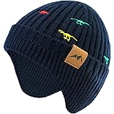 POXIMI Baby Boy Winter Hat Toddler Warm Beanie Girl Knit Hats with Earflap Kid Cute Earmuffs