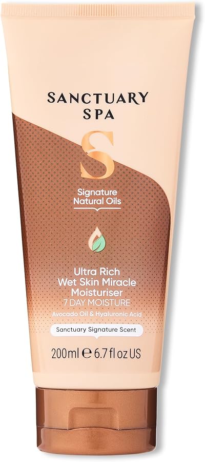 Sanctuary Ultra Rich Wet Skin Miracle Moisturiser 200ml Orange