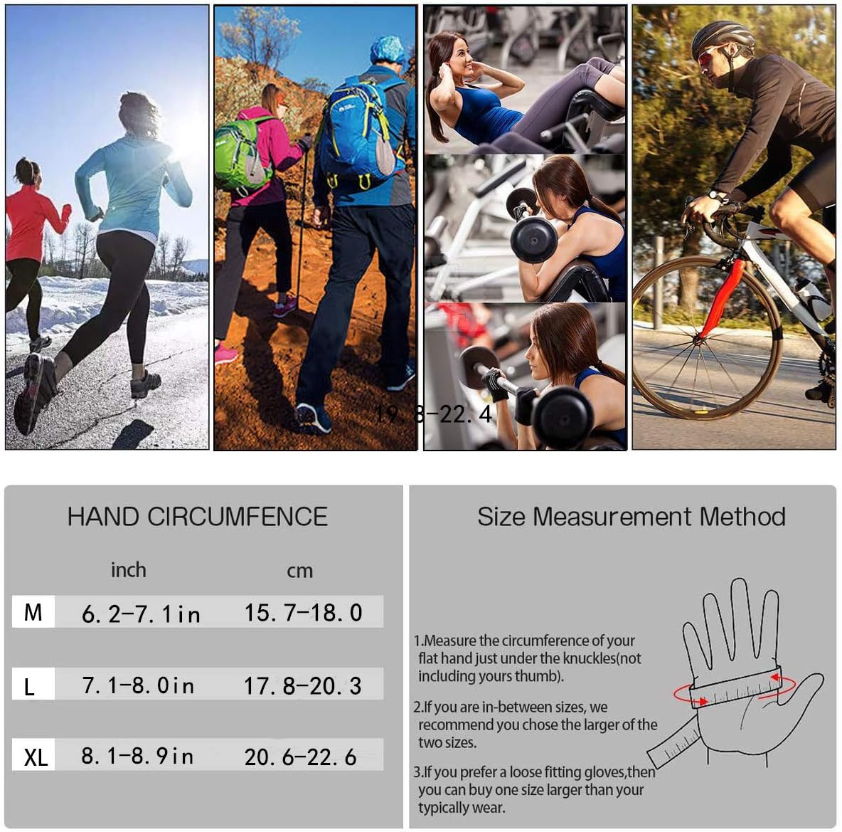 YHT Workout Gloves, Full Palm Protection & Extra Grip, Gym Gloves for Weight Lifting, Training, Fitness, Exercise (Men & Women) : Sports & Outdoors