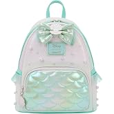 Loungefly The Little Mermaid Iridescent Pearl Mini Backpack