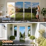 Lifetree Reflective One Way Window Film Privacy Brown 44.5x200cm view 5