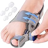 IvyWorkshop Bunion Corrector for Women & Men,Adjustable Bunion Fix,Comfortable Toe Straightener - Orthopedic Bunion Splint for Big Toe Alignment, Hallux Valgus Correction, Left/Right Feet Relief