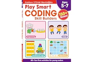 Play Smart Coding Skill Builders: For Ages 5-7 (Gakken STEAM Workbooks)