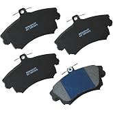 Bendix Premium SBM837 Semi-Metallic Front Brake Pads for Smart Forfour 2007-2005, Volvo S40 2004-1999, V40 2004-1999