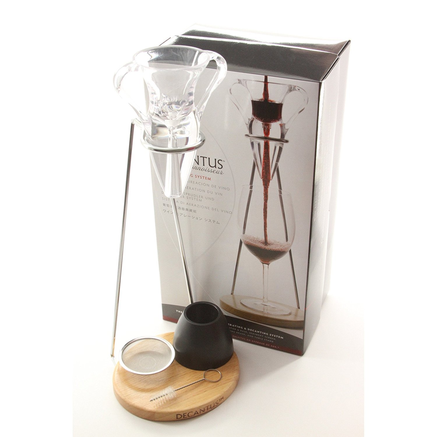 Decantus Connoisseur Wine Aerator Set for Wine Diffusers