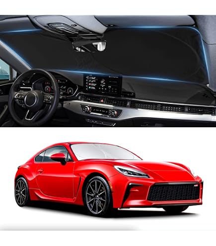 sun Amazon.com: TRD GR Sunshade for Toyota GR86 [ZN8] MS070-18001