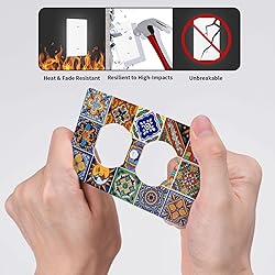 Mexican Talavera Tiles Duplex Outlet Cover