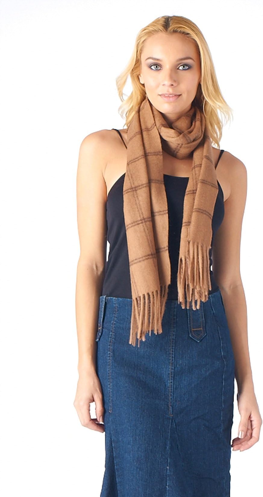 High Style 100% Cashmere Wool Men and Women Solid Pashmina Scarf