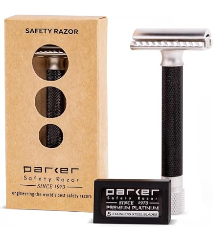 Amazon.com: Parker Premium Platinum Double Edge Safety Razor