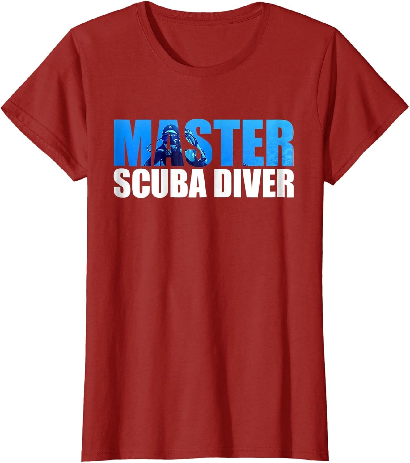 Master Scuba Diver TShirt for Dive Addicts Clothing
