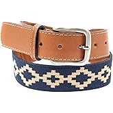GauchoLife Guarda Pampas Polo Belt – Handmade Woven Leather Golf Belt for Men