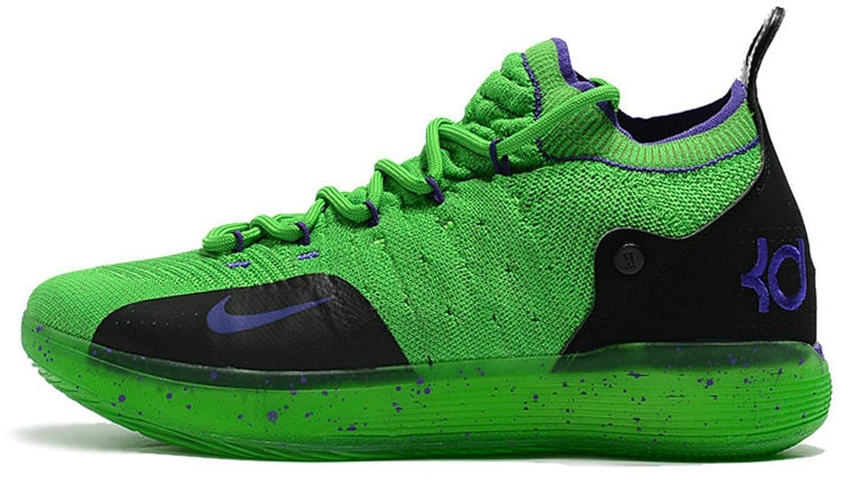 Kevin Durant KD 11 Zoom Green Zapatos de Baloncesto para Hombre ...