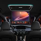 XTRONS 14 Inch Flip-Down Car Overhead Player with HDMI, Built-in Speaker | 1366x768 HD Roof Mount Monitor, USB input, 1080p Playback In-Car Entertainment for Cars and SUVs