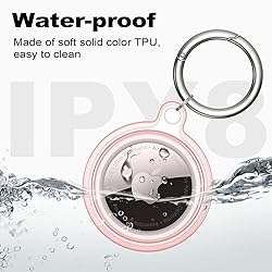 MOLOVA Waterproof Airtag Keychain Air Tag