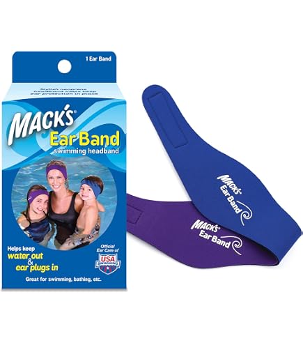 Keenso Bandeau Néoprène Natation – Réglable, élastique, 2 Tailles, 3 Couleurs – Pour Enfants Et Adultes, Protection Oreilles