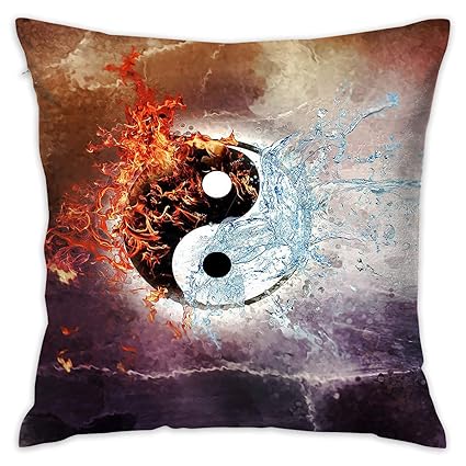 Amazon Com Reteone Creative Yin Yang Design Pillowcase Covers