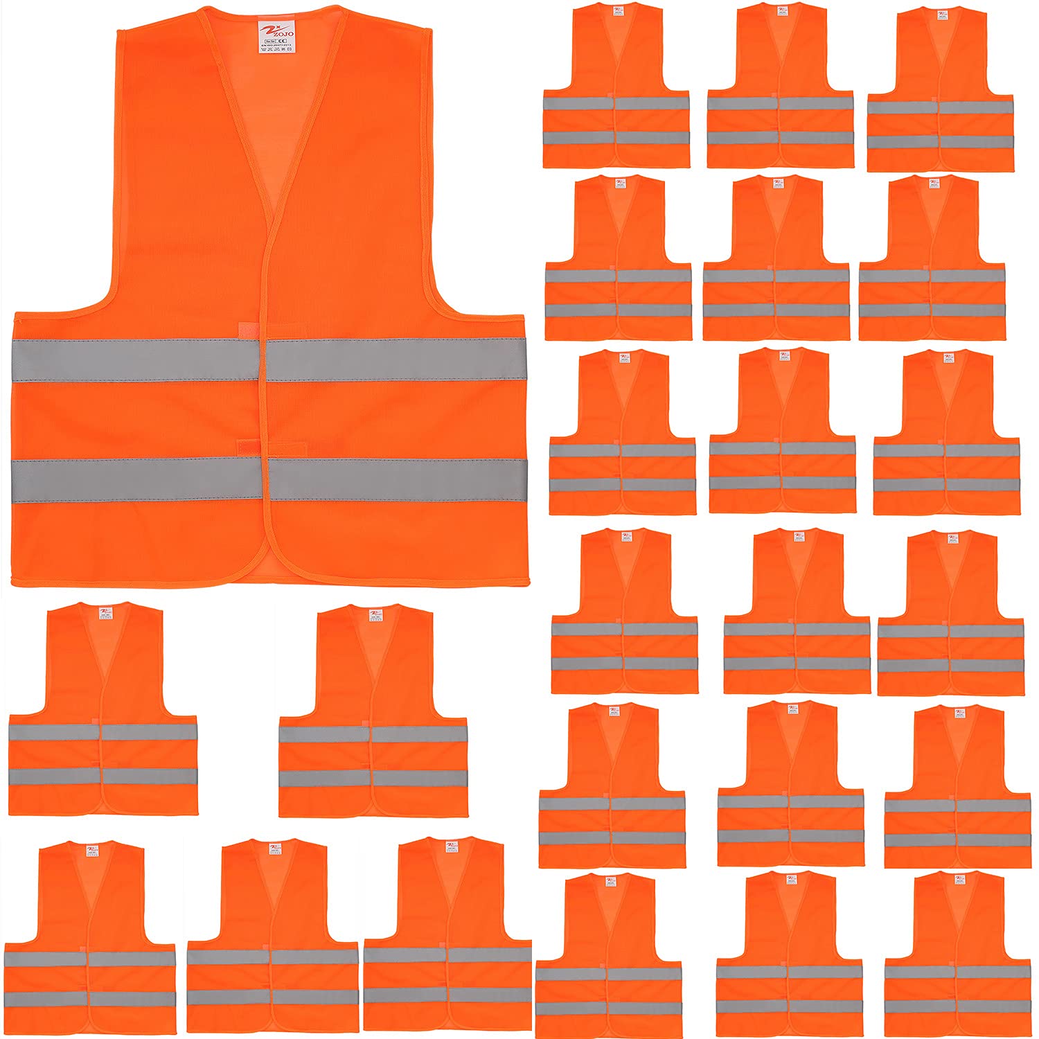 zojo Normal Visibility Safety Vests,24