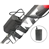8.4v Rechargeable Battery Pack for Mountain Bike Light Bicycle Lights & Headlamps Silicone Waterproof Battery-Replacement 4 x 18650 batteries (Choose 6400 or 8800 mAh)