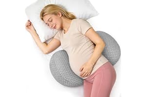 Cozyyeah Pregnancy Wedge Pillow for Sleeping, Adjustable Maternity Pillow for Side Sleepers, Supports Back, Belly & Hip, Idea