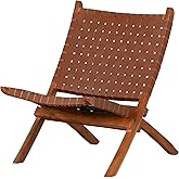 South Shore Furniture Balka Woven Leather Lounge Chair-Auburn-South Shore